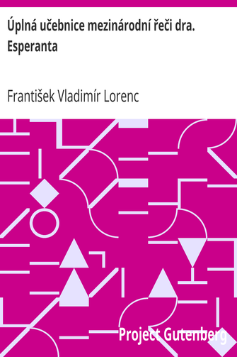 Úplná učebnice mezinárodní řeči dra. Esperanta cover