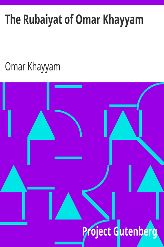 The Rubaiyat of Omar Khayyam cover