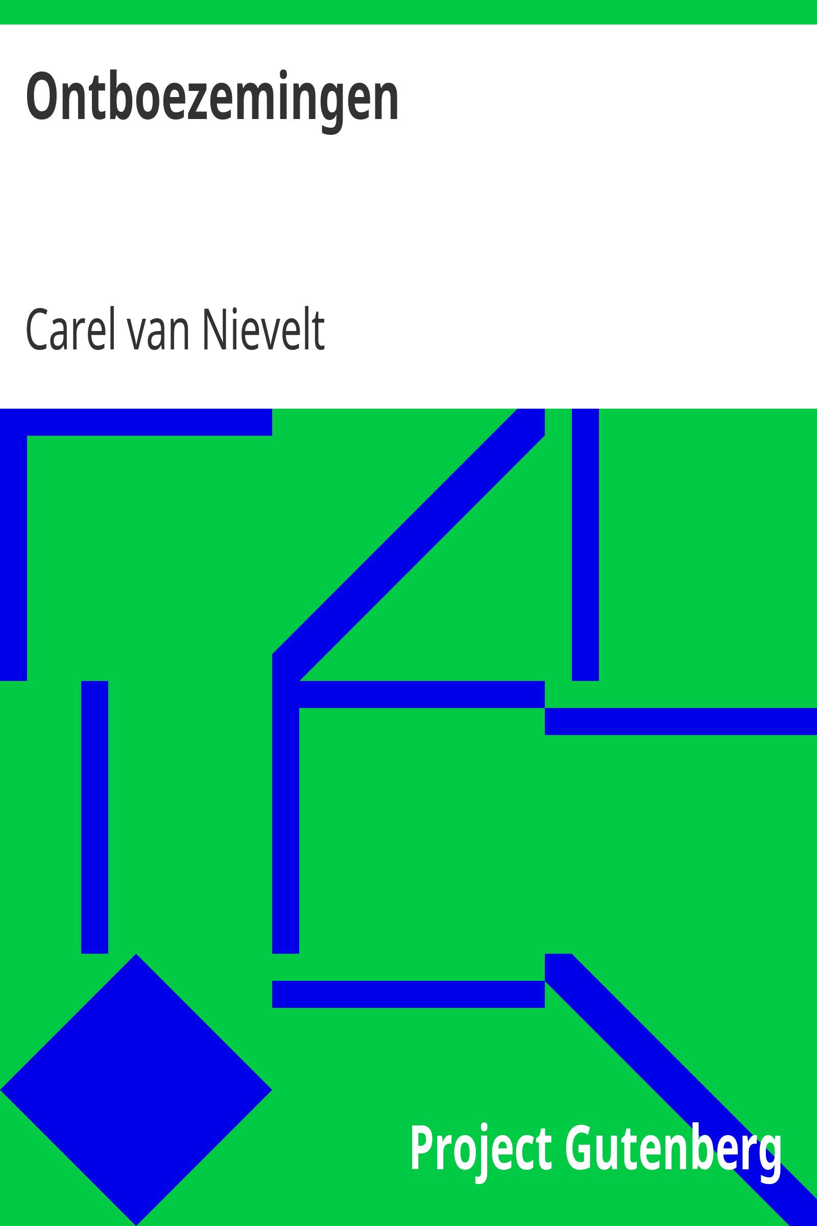 Ontboezemingen cover