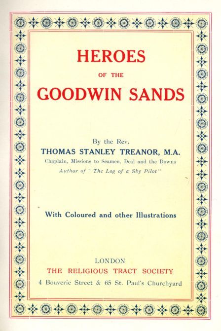 Heroes of the Goodwin Sands cover