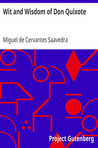 Wit and Wisdom of Don Quixote cover