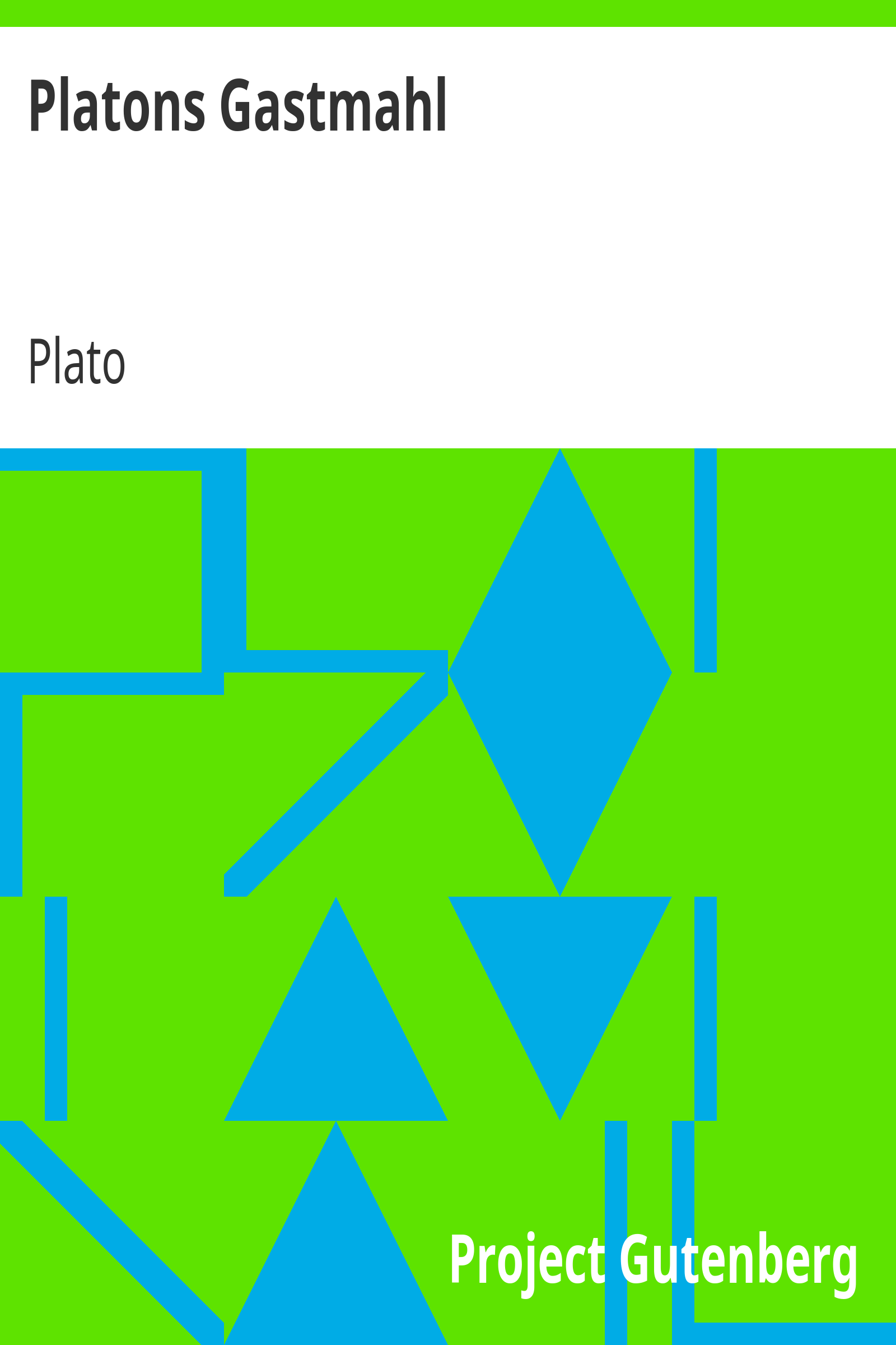 Platons Gastmahl cover