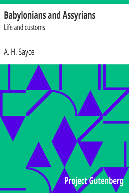 Babylonians and Assyrians cover