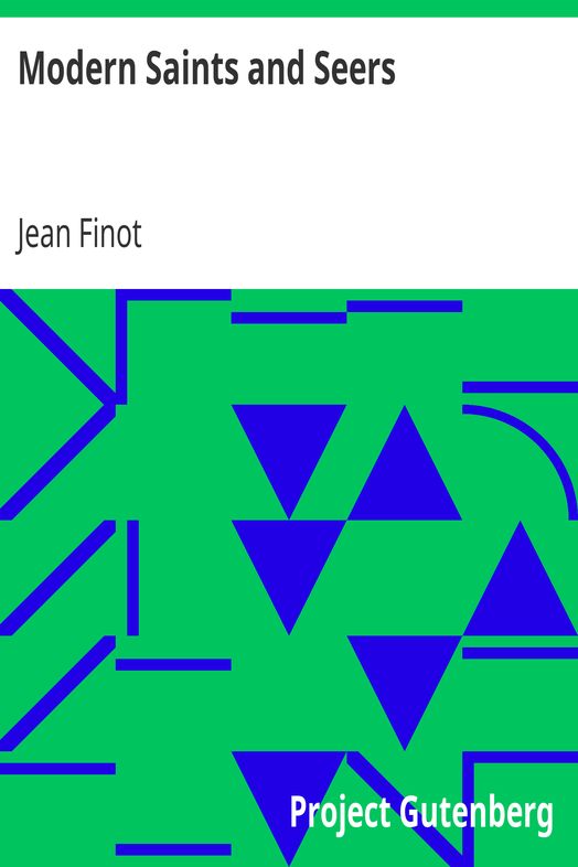 Modern Saints and Seers cover