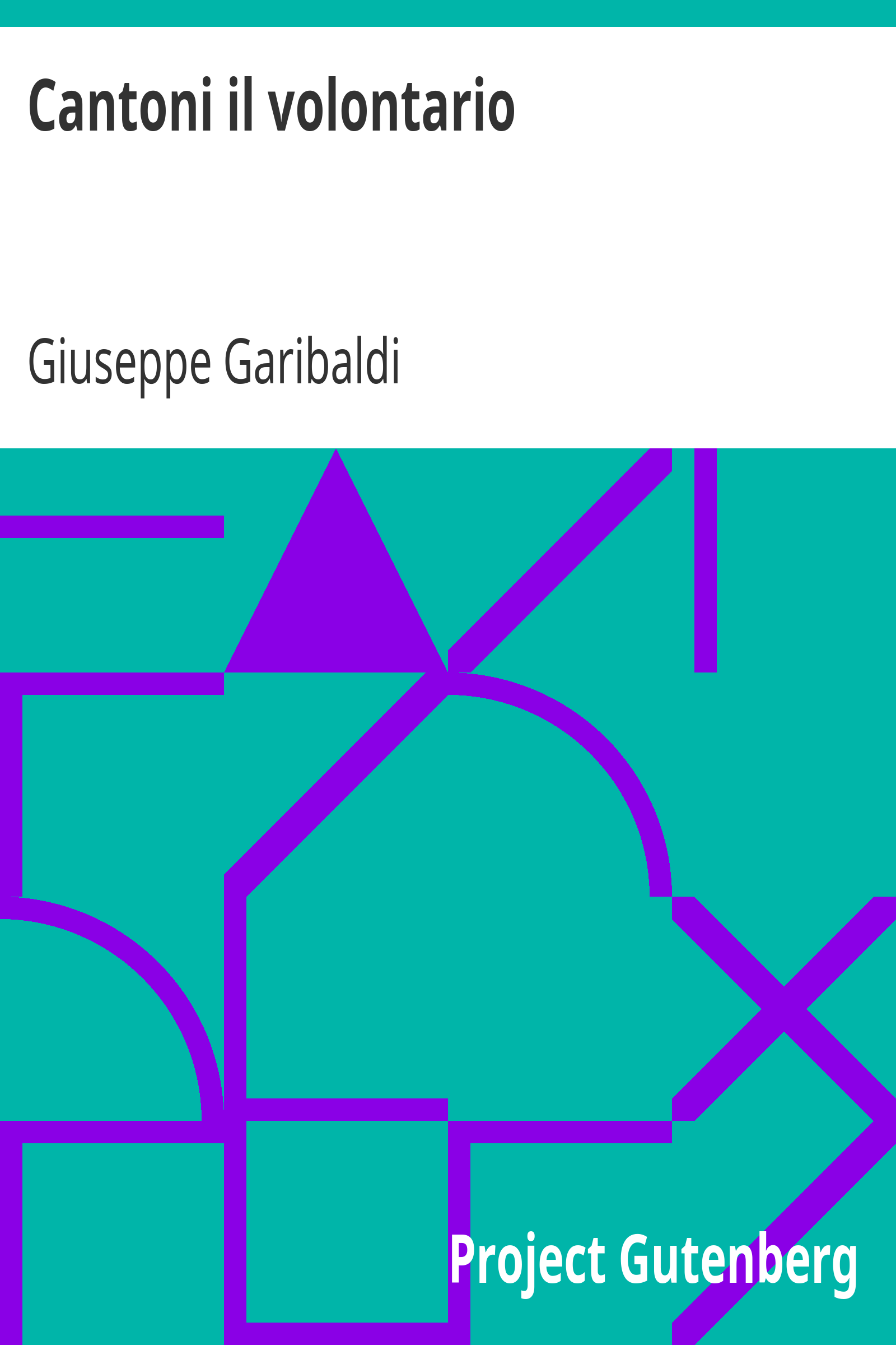 Cantoni il volontario cover