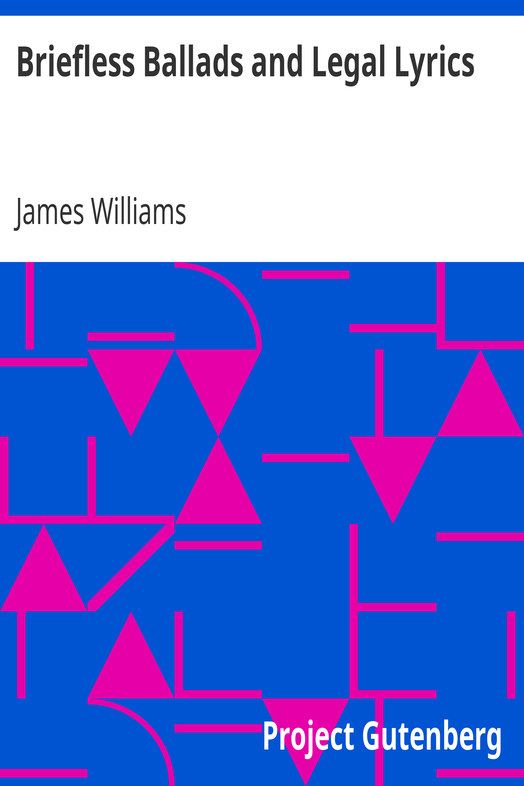Briefless Ballads and Legal Lyrics / Second Series cover