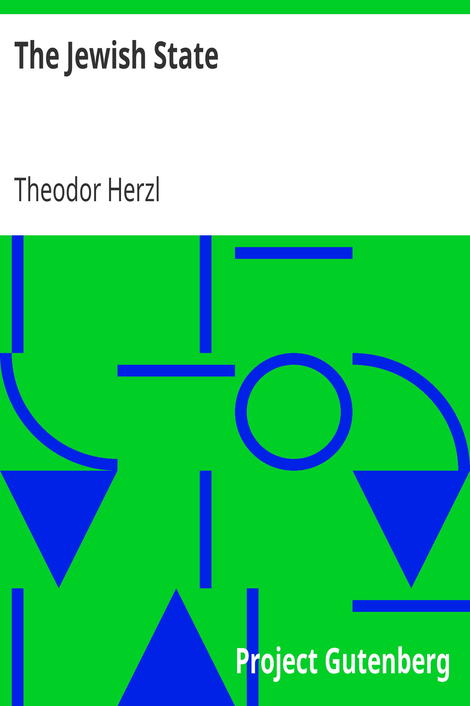 The Jewish State cover