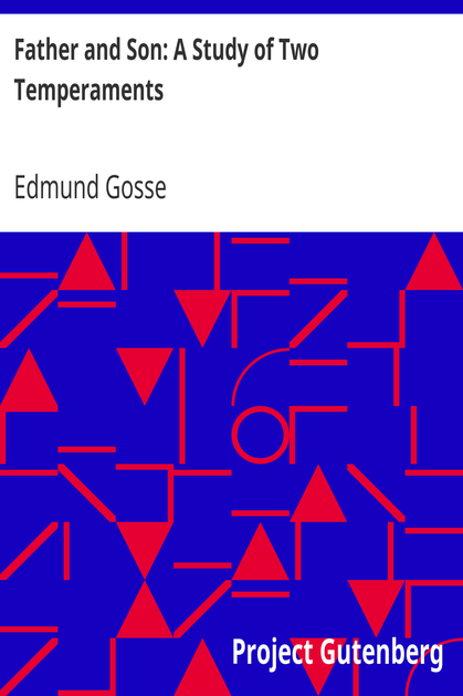 Father and Son: A Study of Two Temperaments cover
