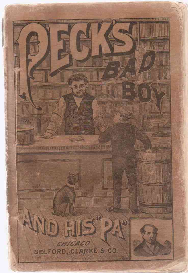 Peck's Bad Boy and His Pa / 1883 cover