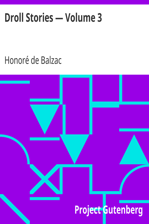 Droll Stories — Volume 3 cover