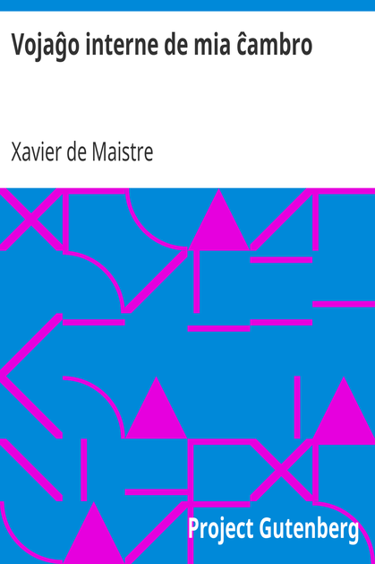 Vojaĝo interne de mia ĉambro cover