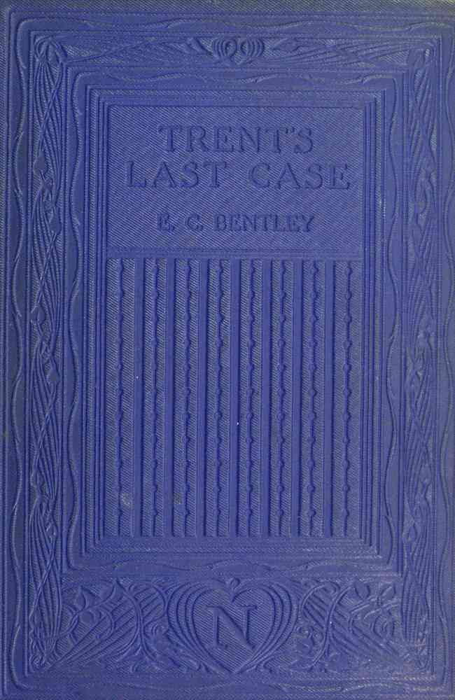 Trent's Last Case cover