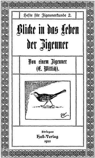 Blicke in das Leben der Zigeuner / Von einem Zigeuner cover