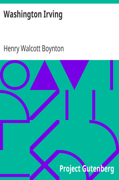 Washington Irving cover