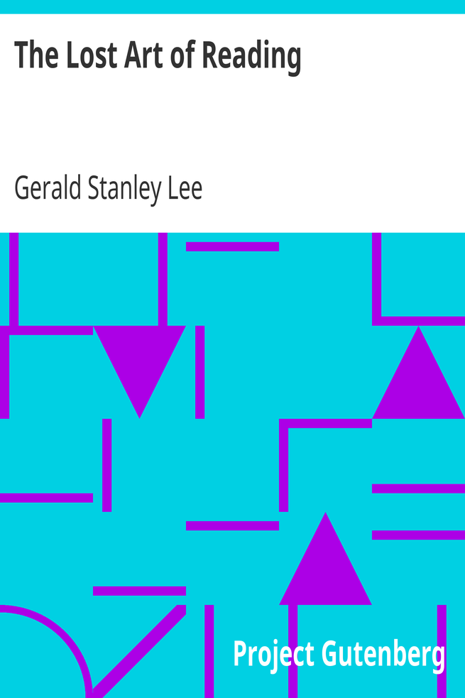 The Lost Art of Reading cover