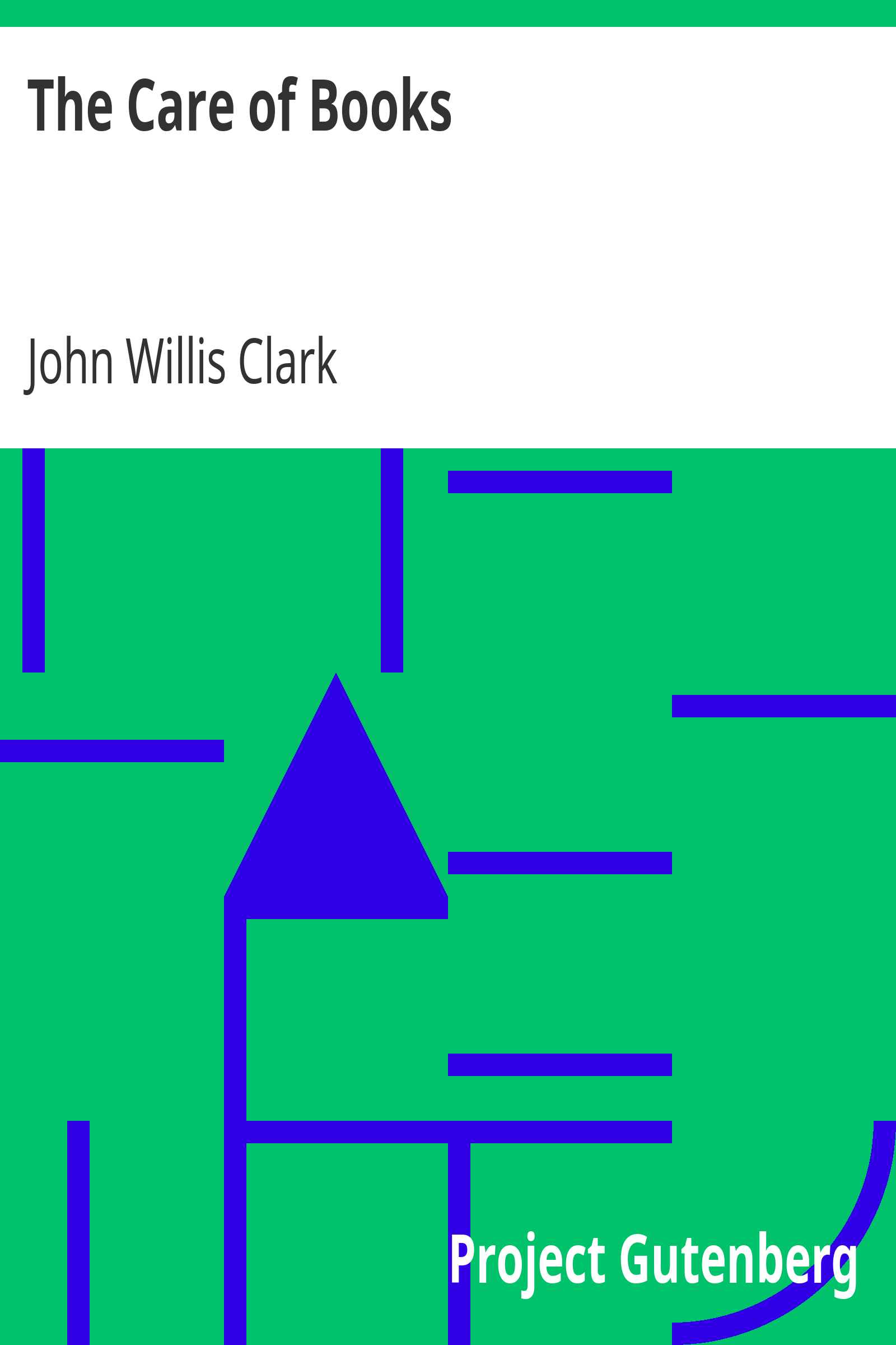 The Care of Books cover