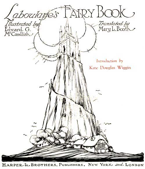 Laboulaye's Fairy Book cover