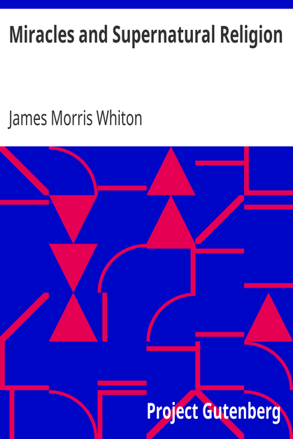 Miracles and Supernatural Religion cover