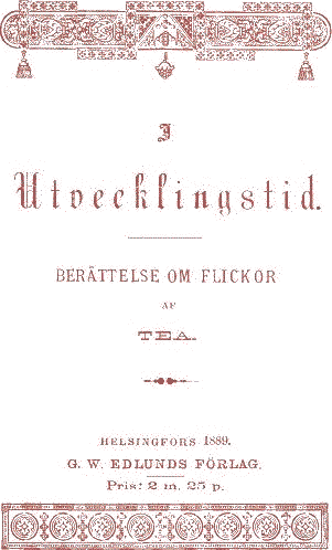 I Utvecklingstid: En berättelse om flickor cover