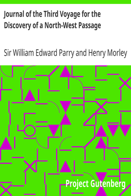 Journal of the Third Voyage for the Discovery of a North-West Passage cover