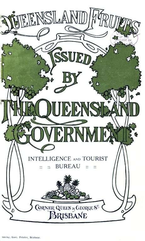 Fruits of Queensland cover
