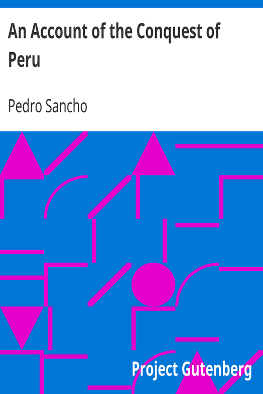 An Account of the Conquest of Peru cover