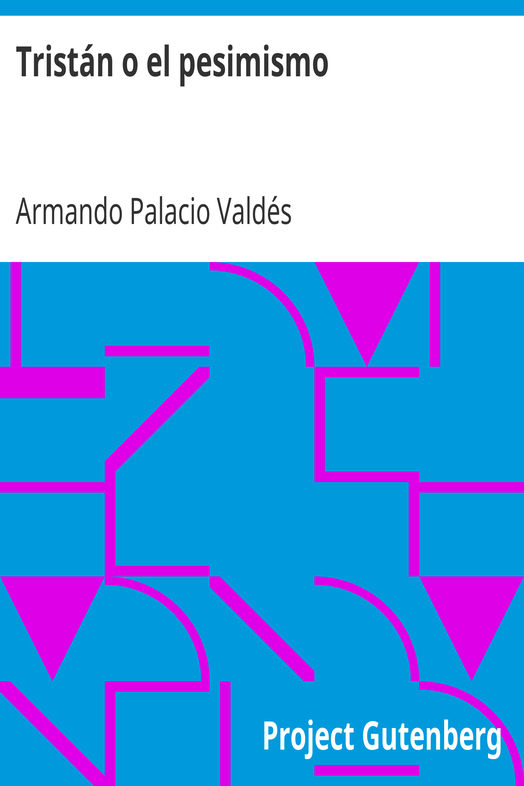 Tristán o el pesimismo cover