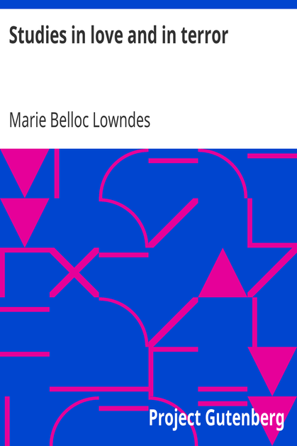 Studies in love and in terror cover