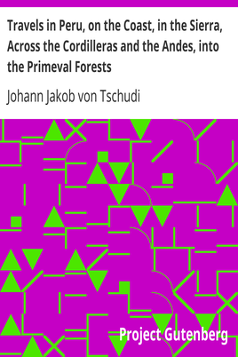 Travels in Peru, on the Coast, in the Sierra, Across the Cordilleras and the Andes, into the Primeval Forests cover