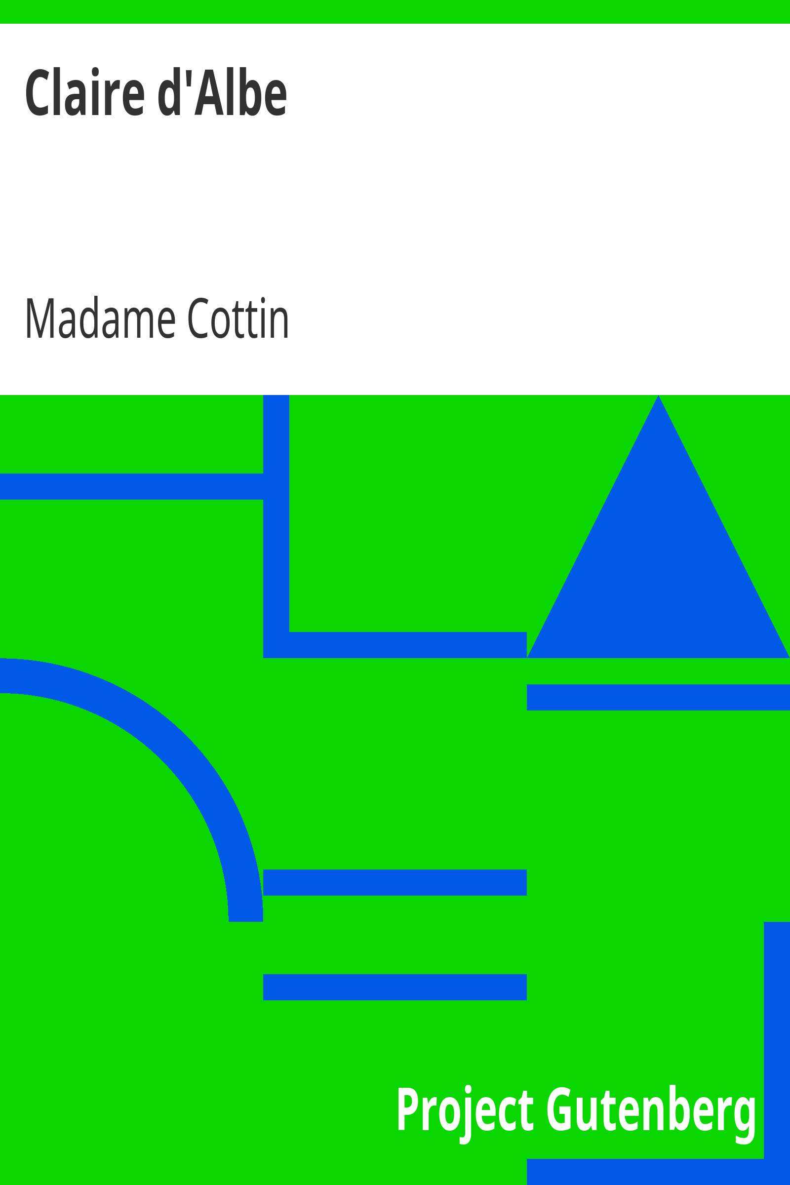 Claire d'Albe cover