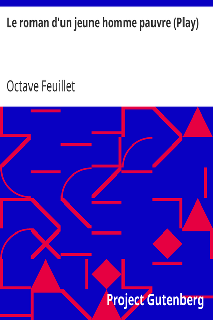 Le roman d'un jeune homme pauvre (Play) cover