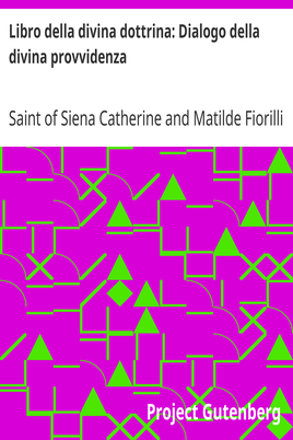 Libro della divina dottrina: Dialogo della divina provvidenza cover
