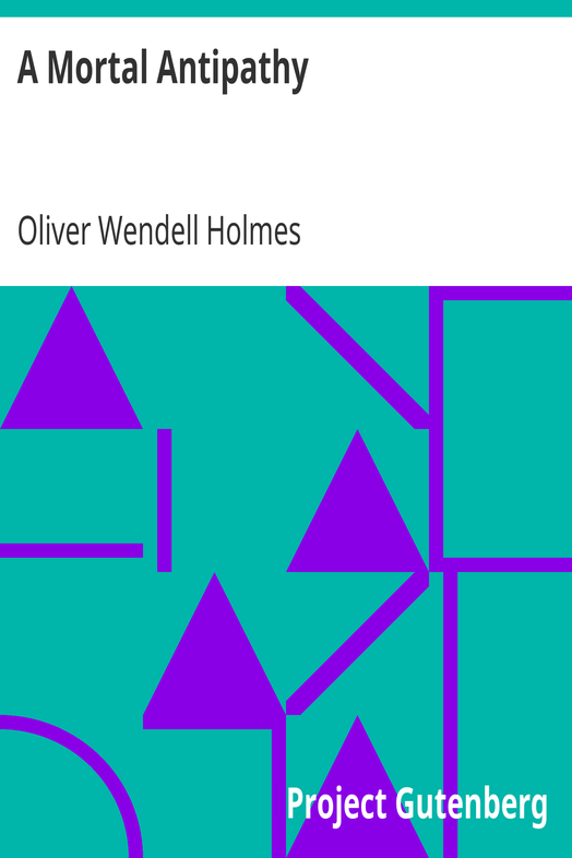 A Mortal Antipathy cover
