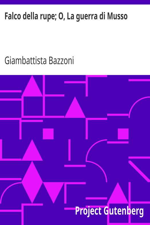 Falco della rupe; O, La guerra di Musso cover