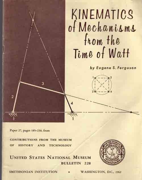 Kinematics of Mechanisms from the Time of Watt cover