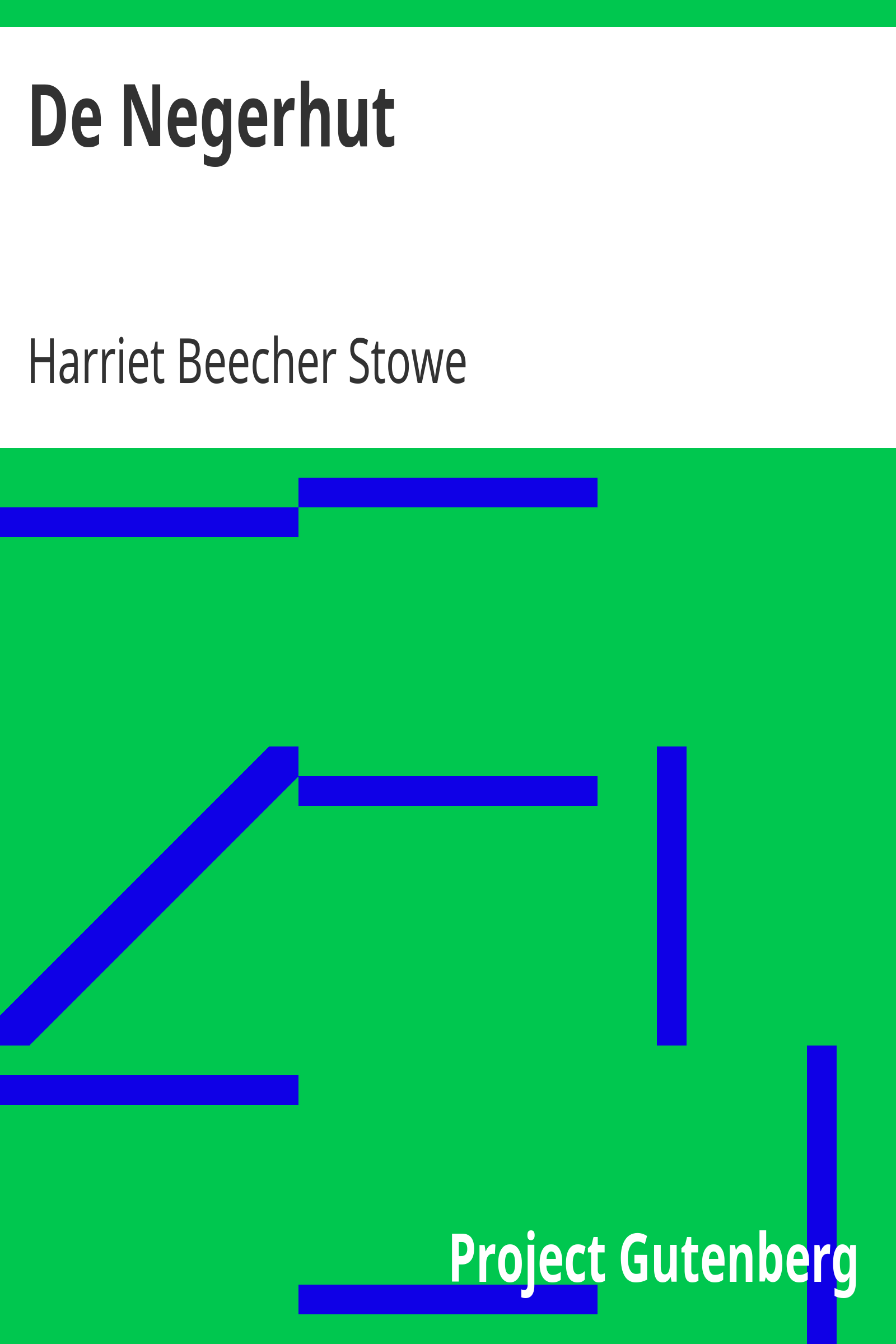 De Negerhut cover