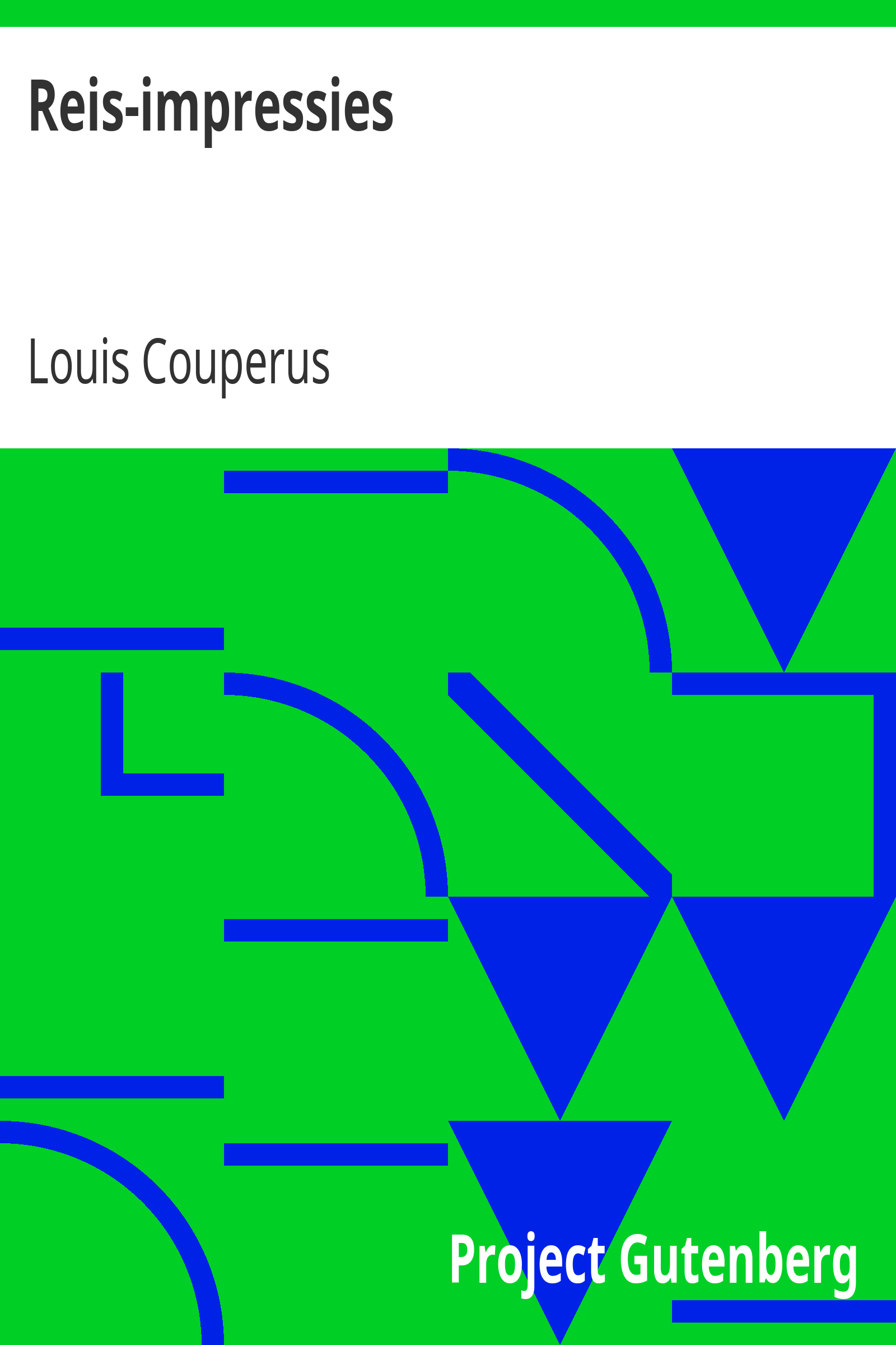 Reis-impressies cover