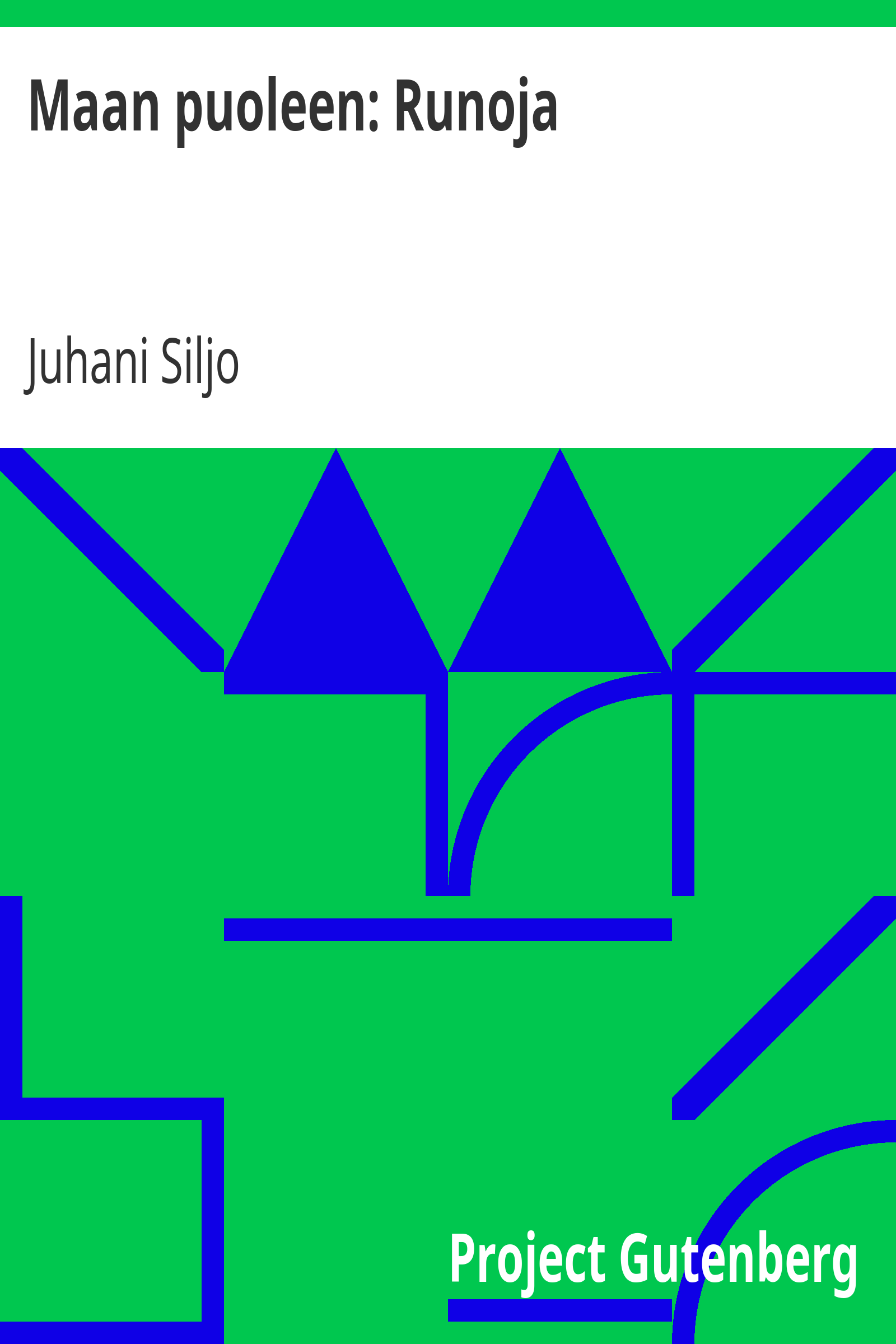 Maan puoleen: Runoja cover