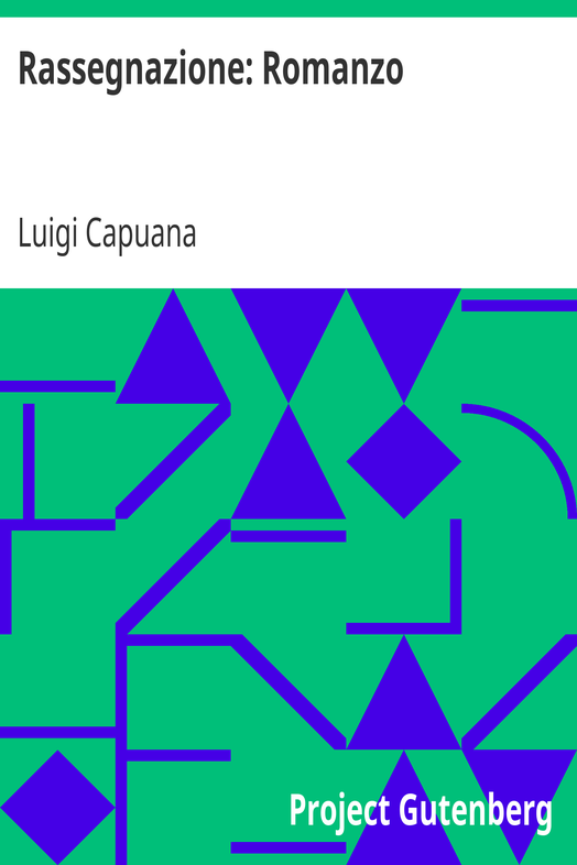 Rassegnazione: Romanzo cover