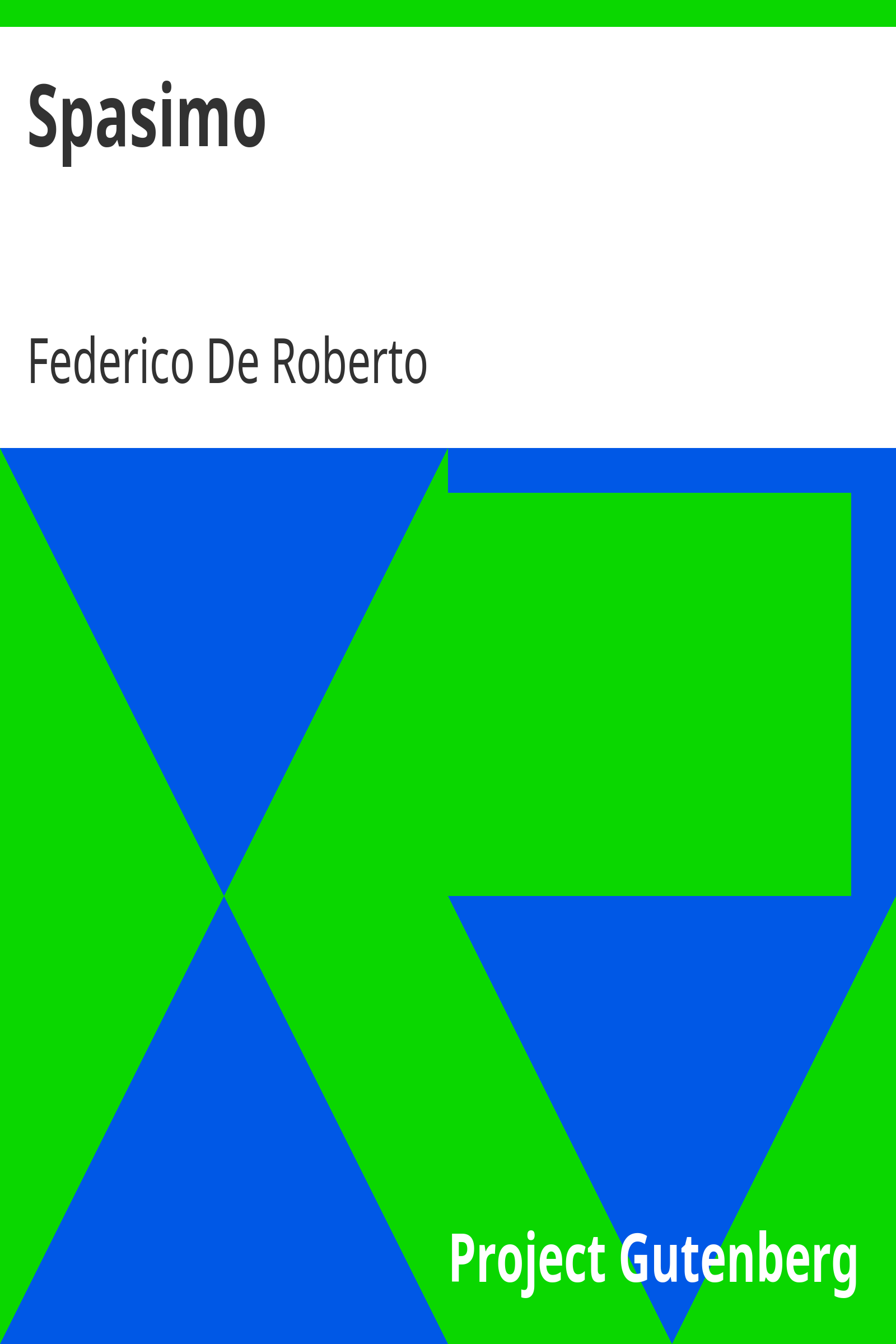 Spasimo cover