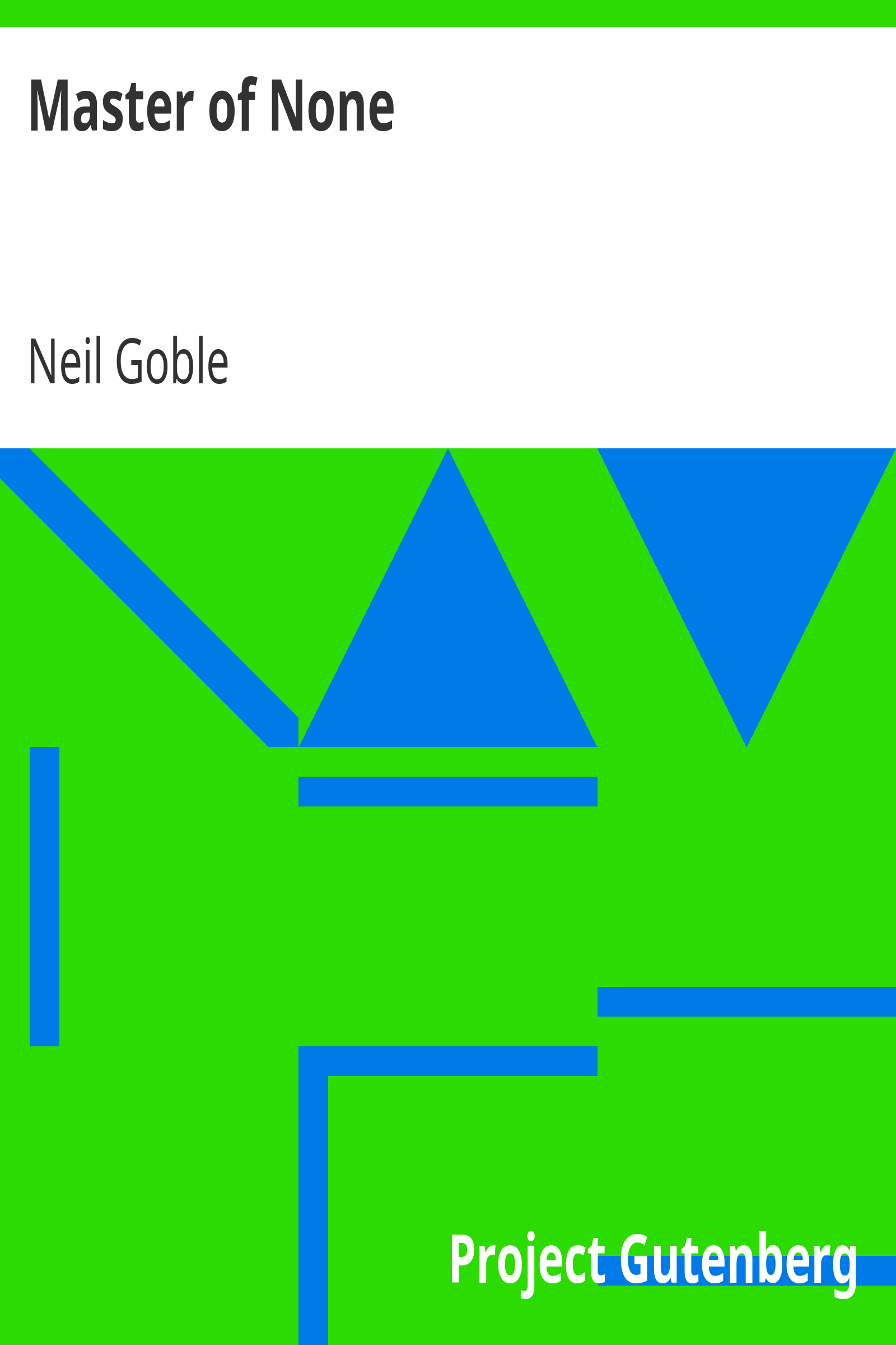 Master of None cover