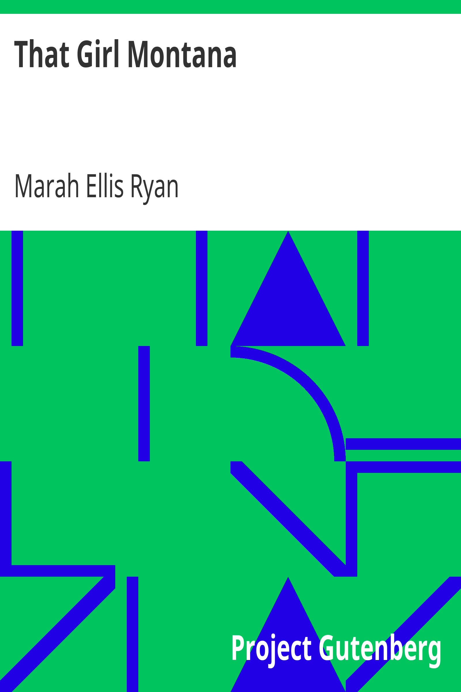 That Girl Montana cover