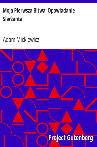 Moja Pierwsza Bitwa: Opowiadanie Sierżanta cover