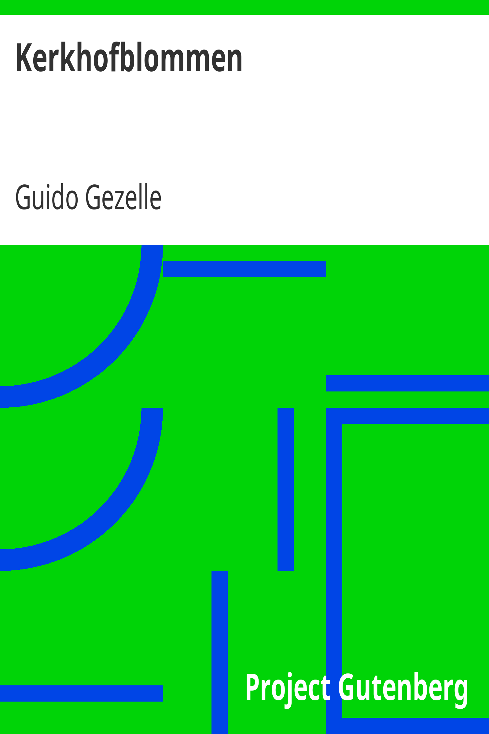 Kerkhofblommen cover