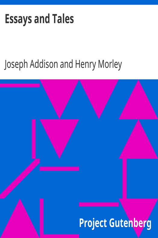 Essays and Tales cover