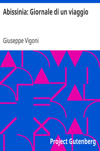 Abissinia: Giornale di un viaggio cover