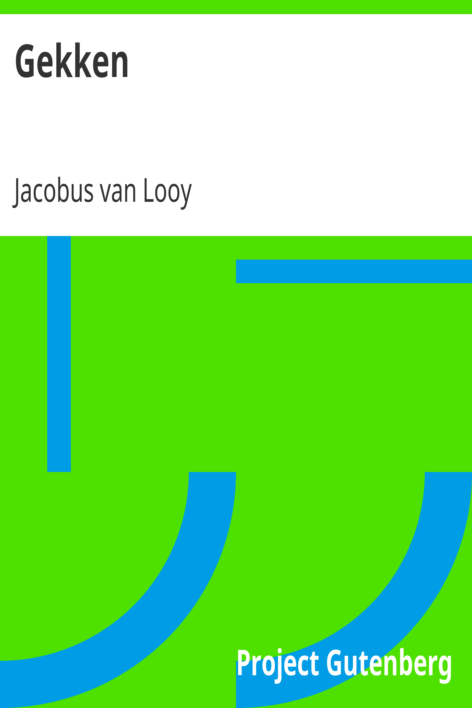 Gekken cover