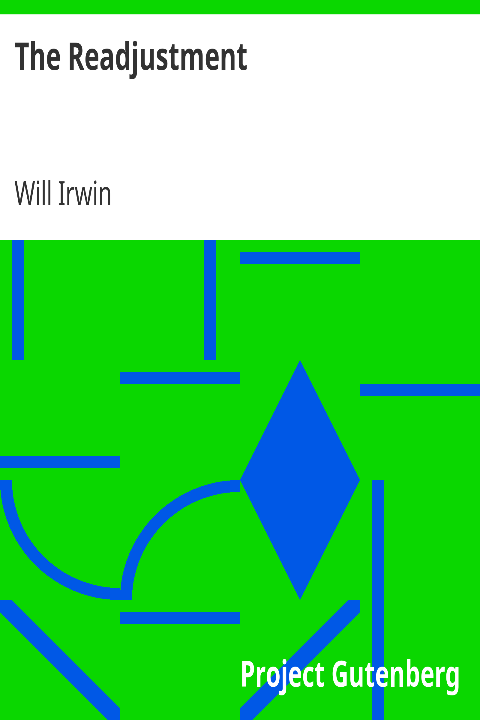 The Readjustment cover