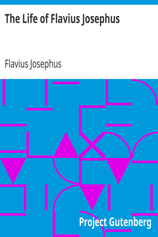 The Life of Flavius Josephus cover