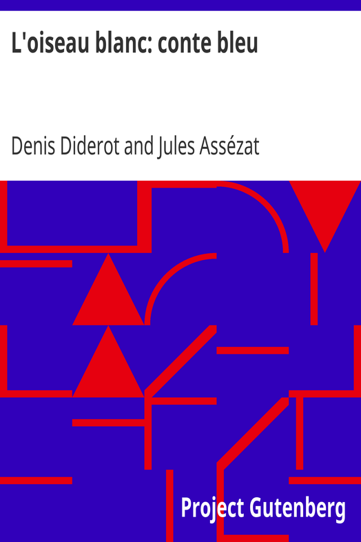 L'oiseau blanc: conte bleu cover